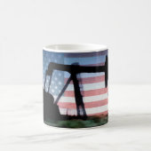 アメリカの油 コーヒーマグカップ (中央)