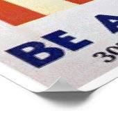 アメリカの海洋である ポスター (角)