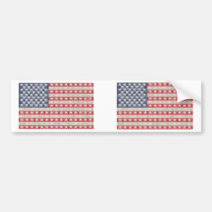 アメリカの海賊旗 バンパーステッカー