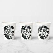 アメリカの消防はっきりした士の英雄と白 紙コップ