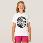 アメリカの消防はっきりした士の英雄と白 Tシャツ (正面フル)