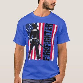 アメリカの消防士1 Tシャツ