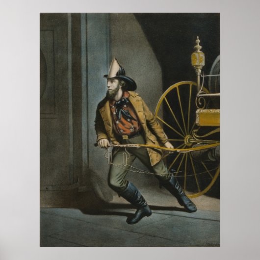 アメリカの消防士 ポスター (正面)