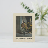 アメリカの消防士 ポストカード (スタンド正面)