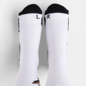 アメリカの消防士。州の統一された国旗。 ソックス (上部)