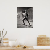 アメリカの消防士 – 衝突に駆け付ける –  ポスター (キッチン)