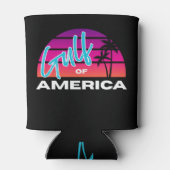 アメリカの湾の缶用クージー 缶クーラー (裏面)