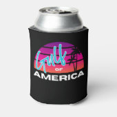 アメリカの湾の缶用クージー 缶クーラー (缶裏面)