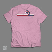 アメリカの湾 レトロな80年代  Tシャツ
