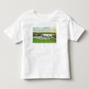 アメリカの滝のOakesの庭の劇場の眺め トドラーTシャツ