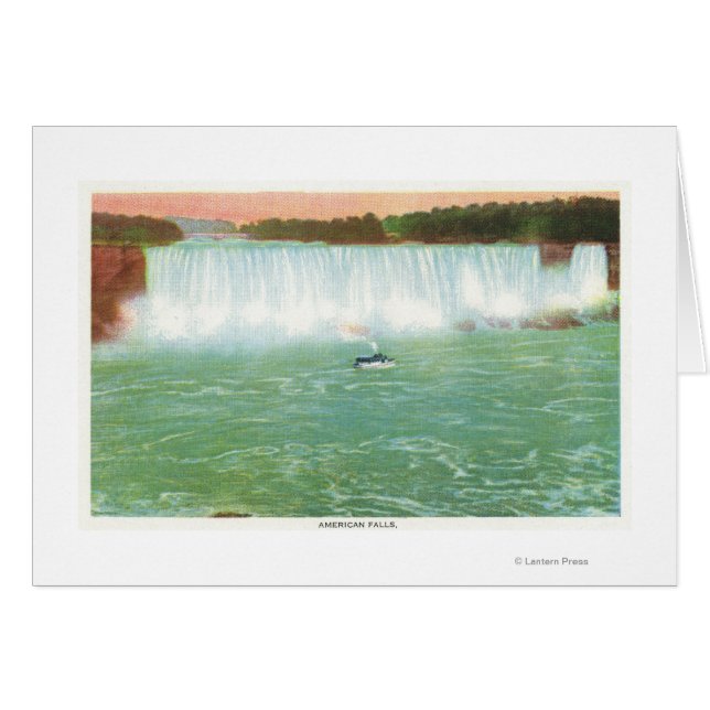 アメリカの滝 (正面横)