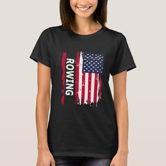 アメリカの漕ぎ手向けアメリカの贈り物 Tシャツ (正面)
