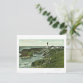 アメリカの灯台の景観 ポストカード (スタンド正面)