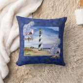 アメリカの灯台枕 クッション (ブランケット)