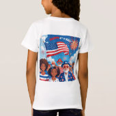 アメリカの炎 Tシャツ (裏面)