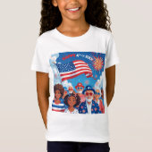 アメリカの炎 Tシャツ (正面)