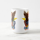 アメリカの炭鉱作業員 コーヒーマグカップ (中央)