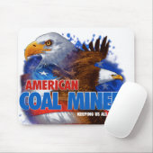 アメリカの炭鉱作業員 マウスパッド (マウス)