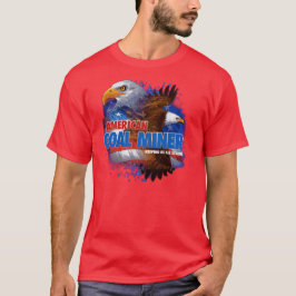 アメリカの炭鉱夫 Tシャツ
