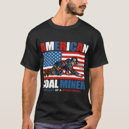 アメリカの炭鉱夫 Tシャツ