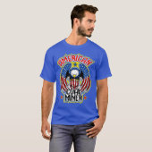 アメリカの炭鉱夫 Tシャツ (正面フル)