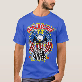 アメリカの炭鉱夫 Tシャツ