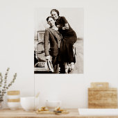 アメリカの無法者ボニー&クライド バローギャング ポスター (キッチン)