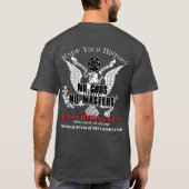 アメリカの無神論者シャツ-2面 Tシャツ (裏面)