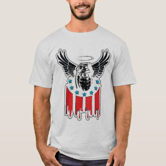 アメリカの爆撃機の人-ワイシャツ Tシャツ