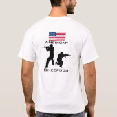 アメリカの牧羊犬 Tシャツ (裏面)
