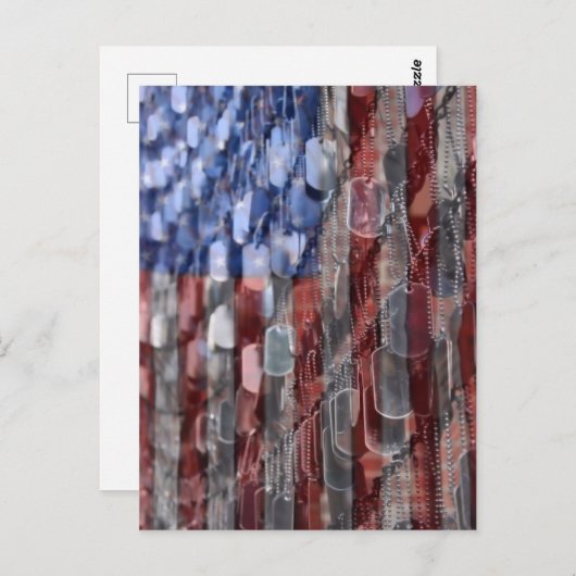 アメリカの犠牲 ポストカード (正面/裏面)