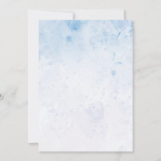 アメリカの独立記念日を彩る水彩風船パーティーの招待状 招待状 (裏面)