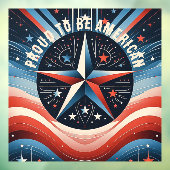 アメリカの独立記念日を誇りに思う ウィンドウサイン (シート3)