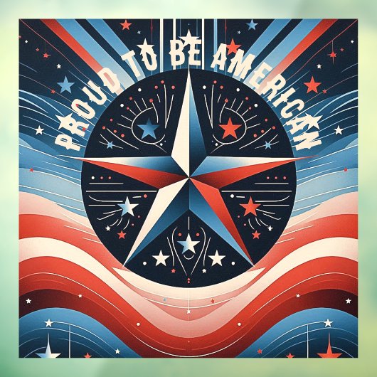 アメリカの独立記念日を誇りに思う ウィンドウサイン (シート3)