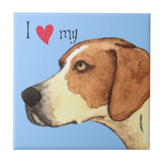 『アメリカの猟犬』 タイル (正面)