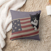 アメリカの猫 クッション (ブランケット)