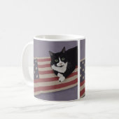 アメリカの猫 コーヒーマグカップ (正面左)