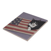 アメリカの猫 タイル (側面)