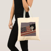 アメリカの猫 トートバッグ (正面(商品))