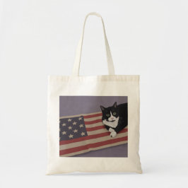 アメリカの猫 トートバッグ