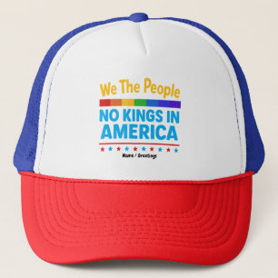 アメリカの王なし我々は平等の自由 キャップ