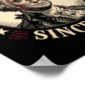 アメリカの王なし1776 ポスター (角)