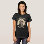 アメリカの王なし1776 Tシャツ (正面フル)