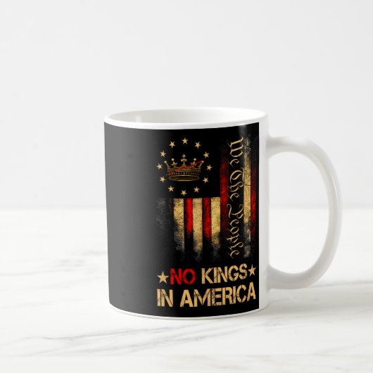アメリカの王なし1 コーヒーマグカップ (右)