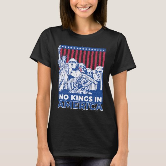 アメリカの王なし4 Tシャツ (正面)