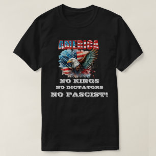 アメリカの王の独裁者のファシストじゃない! Tシャツ