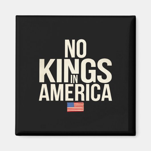 アメリカの王は民主主義の州に統一された負けない マグネット (正面)