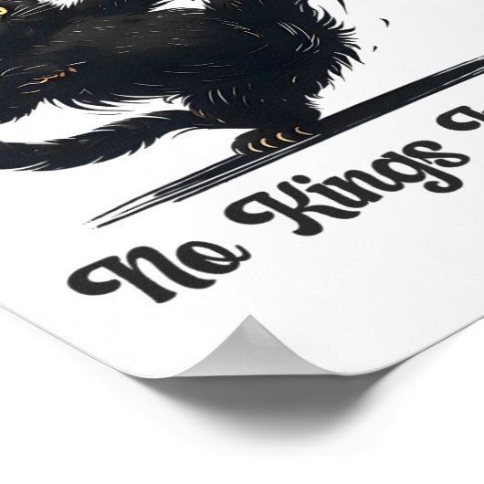 アメリカの王は誰も私のために政治的な人々 ポスター (角)