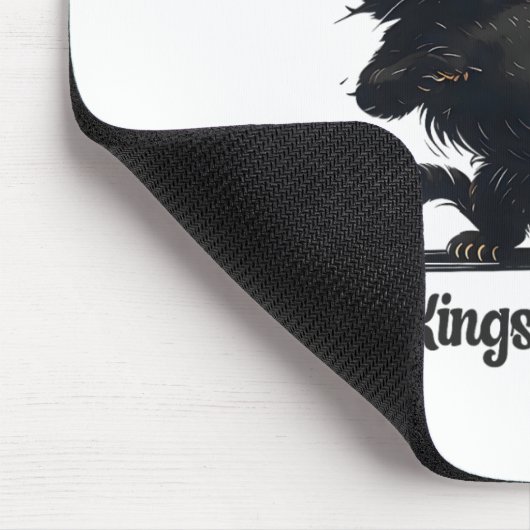 アメリカの王は誰も私のために政治的な人々 マウスパッド (コーナー)