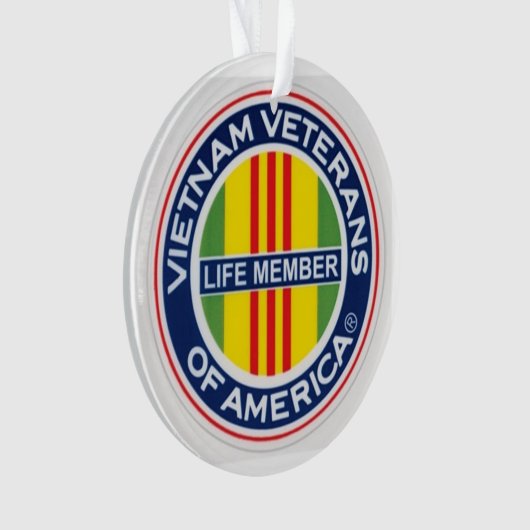 アメリカの生命メンバーのオーナメントのベトナムの退役軍人 オーナメント (正面)